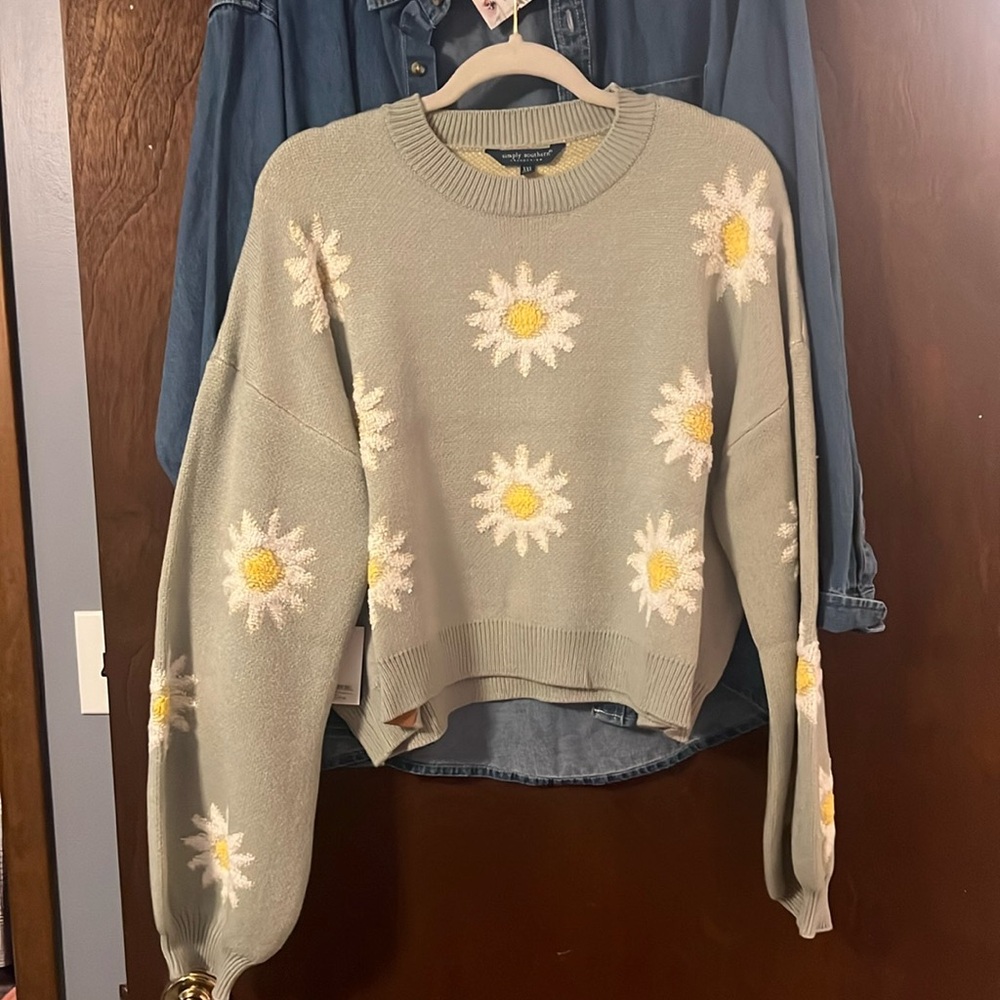 NEW Simply Southern Cropped Sweater